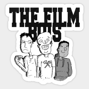 The Film Bois Logo (Caricatures Edition) Sticker